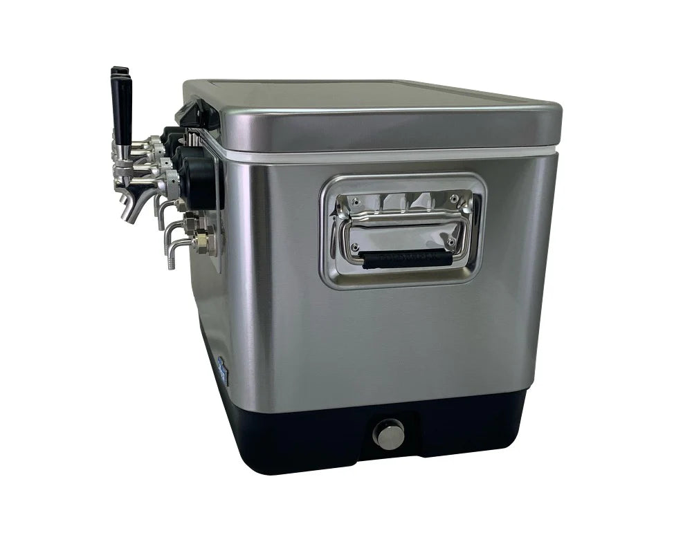 4‑Tap Stainless Steel Jockey Box