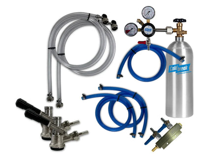 Ultimate Bundle - 2-Tap Jockey Box, Front Inputs + Accesories